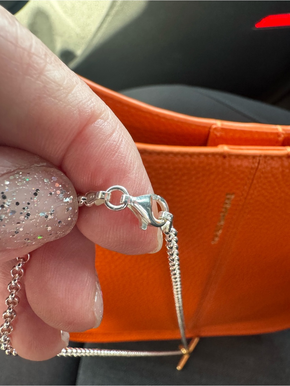 Tilly Sveaas Gold and Silver T-Bar Necklace - Picture 3 of 5